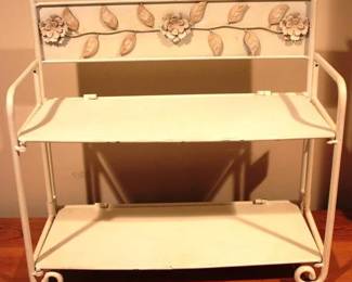 519 - Metal Shelf 16 x 17.5 x 7.5 Inches
