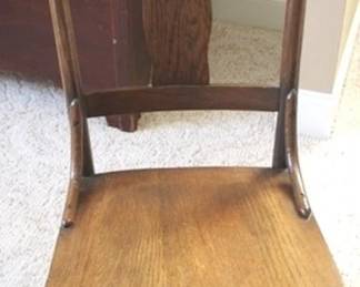 240 - Vintage Wooden Rocking Chair 33 x 17 x 15.5
