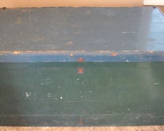 328 - Wood Blanket Chest - 26 x 49.5 x 26
