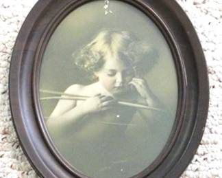 272 - Oval Framed Print - 8 x 10
