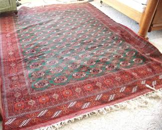 593 - Bokara large room size rug, 118 x 54
