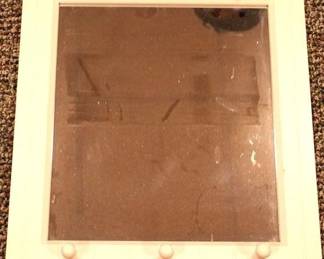541 - Mirror w/Pegs 18 x 16 Inches
