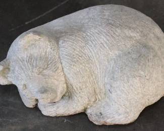 185 - Concrete Bear 8 Inches
