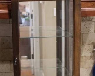 723 - Display case, 28.5 x 10.5 x 8.5
