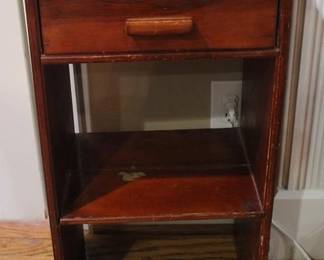 680 - One drawer stand, 27 x 15.5 x 12
