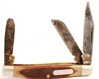 838 - Old Timer 3 Blade Pocket Knife 3 Blade
