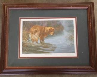 197 - Framed Print Signed/Numbered 14.5 x 18.5 Inches
