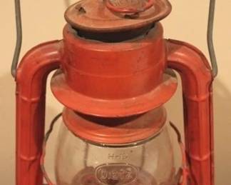 509 - Dietz Red Lantern 8 Inches Tall
