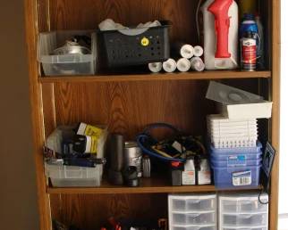 85 - Bookshelf (Contents Not Included) 94 x 34 x 12 Bookshelf Only
