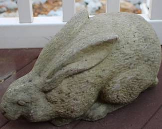 16 - Concrete Rabbit 9.5 x 18 inches
