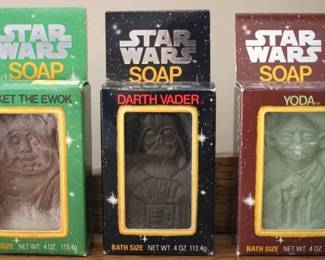 606 - 3 Bars Star Wars soap, new from 1981
