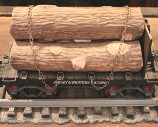 306 - Jim Beam Decanter Jersey & Western Railway 11.5" long
