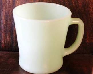 866 - Jadeite Fire King Mug 3.5 Inch Tall
