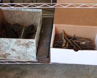 144 - Shelf Lot Assorted Items Bottom Shelf Only
