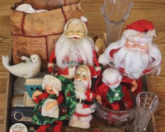 747 - Assorted vintage Christmas & etc
