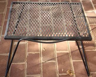 5 - Metal Table 12 x18 x 14 Inches
