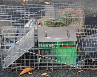 133 - 2 Have a Heart Animal Traps 7.5 x 24 x 12 inches
