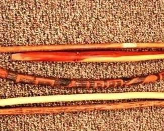 536 - 5 Assorted Walking Sticks

