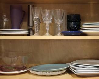 648 - Cabinet lot assorted items
