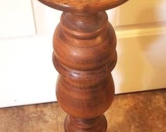 374 - Wood stand - 25" tall
