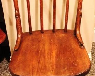 442 - Wooden Chair 34 x 15 x 15 Inches
