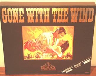565 - Gone With The Wind VHS Home Video Set
