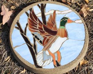 10 - Concrete Tile 14.5 Inches in diameter
