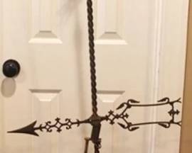 392 - Lightening Rod/Weathervane - 69.5
