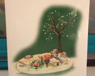 162 - Dept 56 Village Accessories "Fishing" in box
