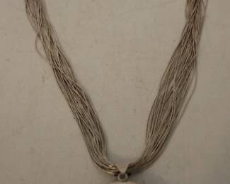 731 - Sterling 925 necklace with pendant
