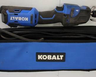 109 - Kobalt Variable Speed Corded Reciprocating Saw w/ Case
