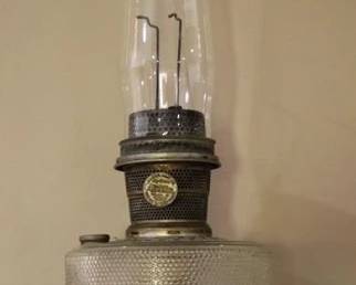 691 - Aladdin oil lamp, 23.5"
