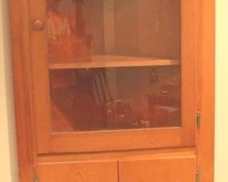 562 - Corner Cabinet 83.5 x 30.5 x 12 Inches
