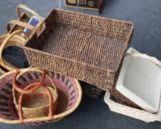 212 - Lot of Assorted Baskets
