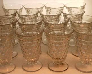 794 - 16pc American Fostoria Glasses 6 Inch Tall
