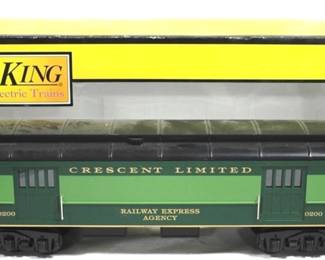 110 - Rail King Madison Passenger Car w/Box O Gauge
