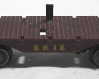 188 - Lionel Erie Flat Car 7.5 Inches Long O Guage
