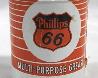 177 - Phillips 66 Multi Purpose Grease Can 4.5 Inches Tall
