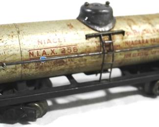 78 - Niacet Chemical Corp. Tanker Car 7 Inches Long O Gauge
