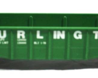 59 - Lionel Burlington Open Car 9.5 Long O - Gauge
