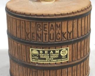 178 - Jim Beam Bottle 6 Inches Tall
