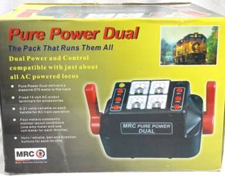 166 - MRC Pure Power Dual Train Operation System In Box
