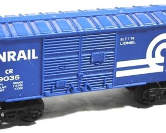61 - Lionel Conrail CR9035 Train Car 8 Inches Long O Guage
