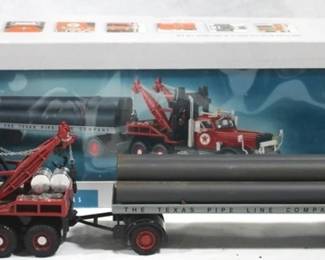 138 - Corgi Texaco Pipeline Tractor Trailer w/Box
