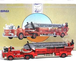 104 - Corgi American LaFrance Fire Truck In Box
