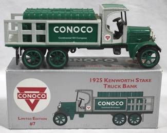 132 - Ertl 1925 Conoco Stake Bed Truck w/Box
