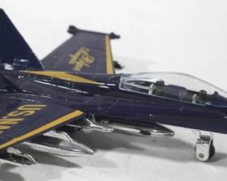 118 - Blue Angels Die Cast Jet 9.5 Inch Long
