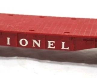63 - Lionel 6825 Open Train Car 10" Long O Gauge
