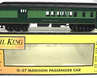 18 - Rail King Madison Passenger Car in Box O - Gauge
