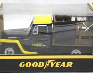 30 - Goodyear 1953 Jeep Stake bed Truck in Box
